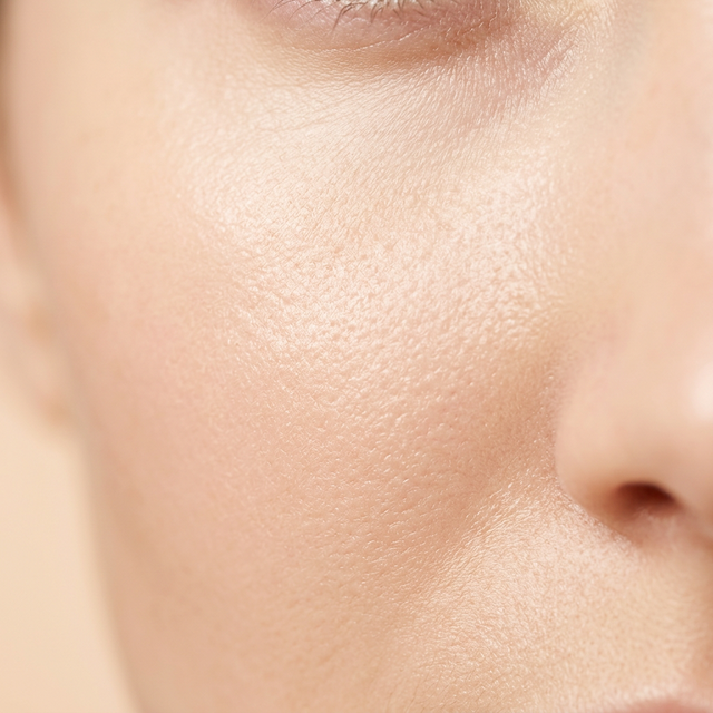 Botox facial rejuvenation detail